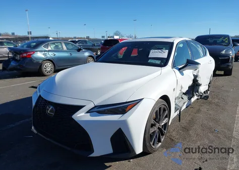 2023 Lexus Is 350 F Sport z USA, uszkodzony, nr VIN JTHGZ1E28P5028581